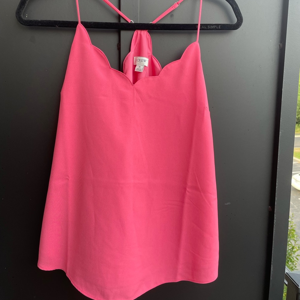 Gently Used J-Crew Coral Blouse